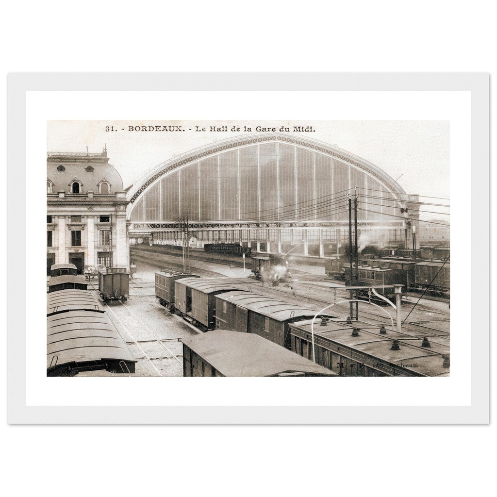 Bordeaux - le hall de la Gare du Midi