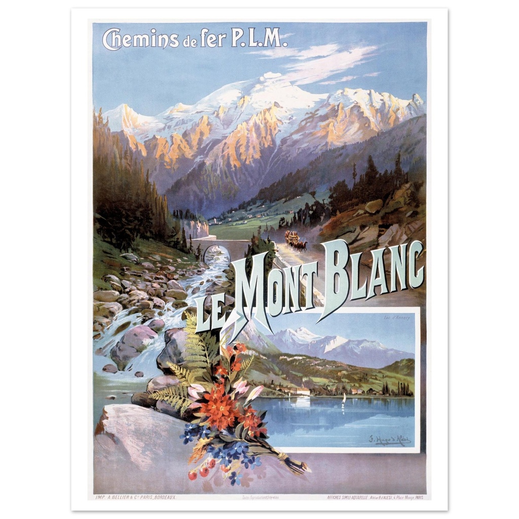Le Mont Blanc - PLM