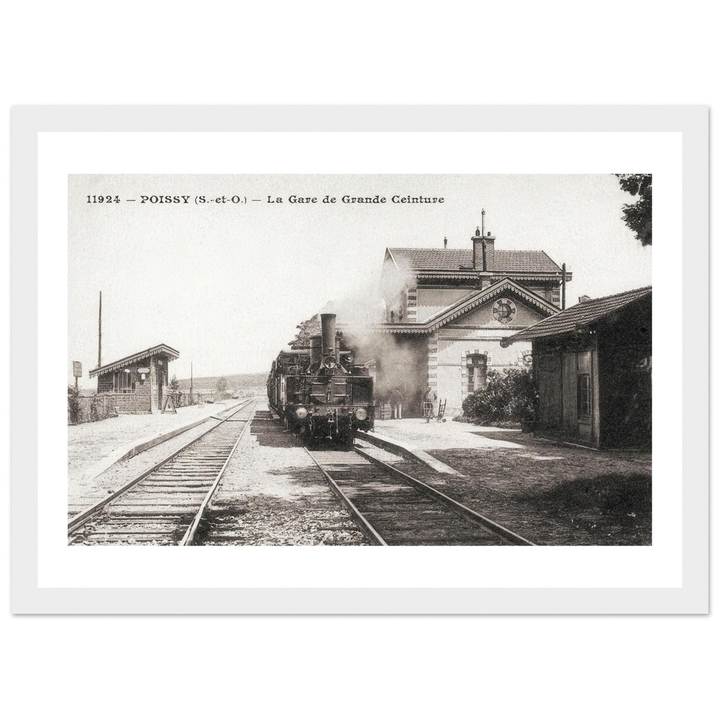 Poissy - la Gare de la grande Ceinture