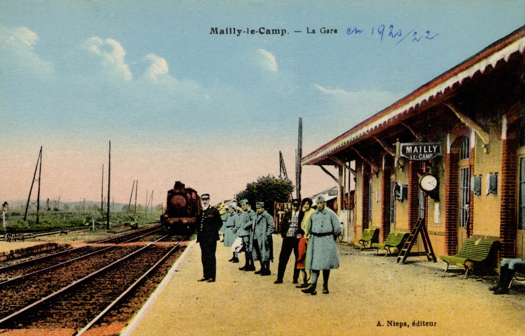 Mailly-le-Camp - La Gare