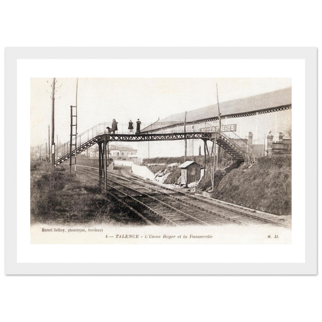 Palence "L'usine Boyer et la Passerelle" Lot et Garonne - Aquitaine - France