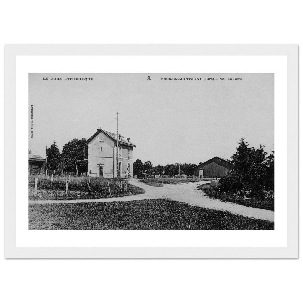 Vers en Montagne - Jura - La Gare