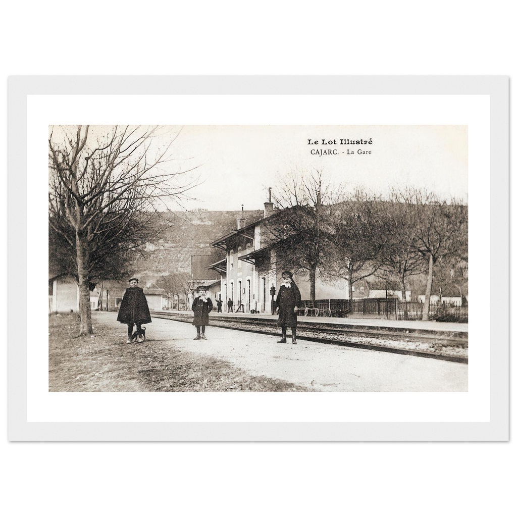 Le Lot pittoresque - Cajarc - La Gare