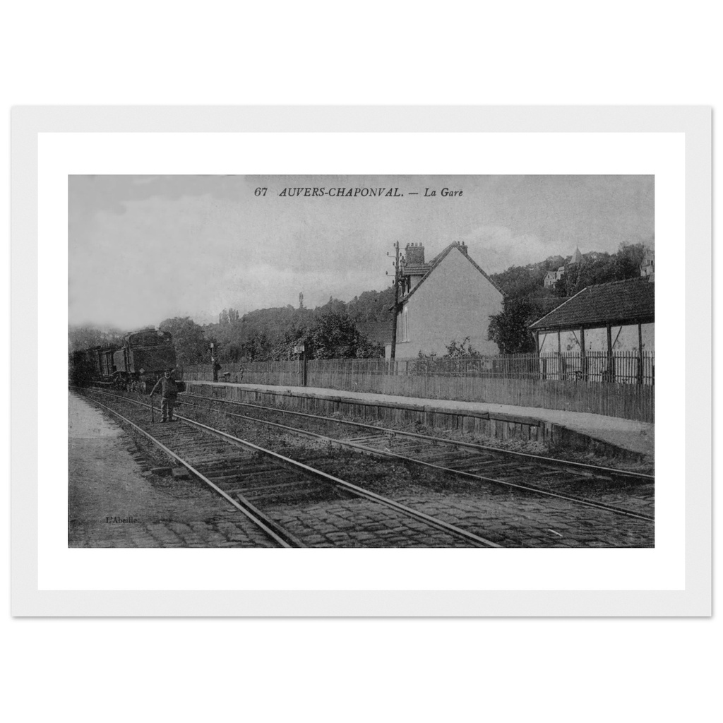 Auvers-Chaponval - La Gare