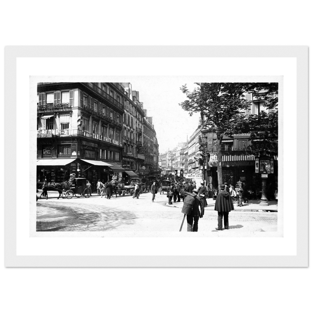 L'entrée du Faubourg Montmartre