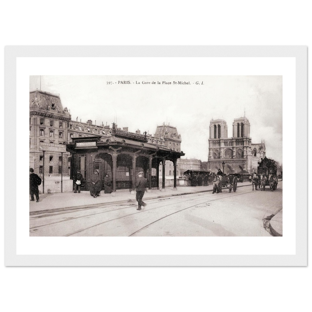 La Gare de la place St Michel