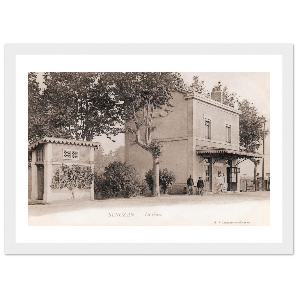 Senozan - La Gare