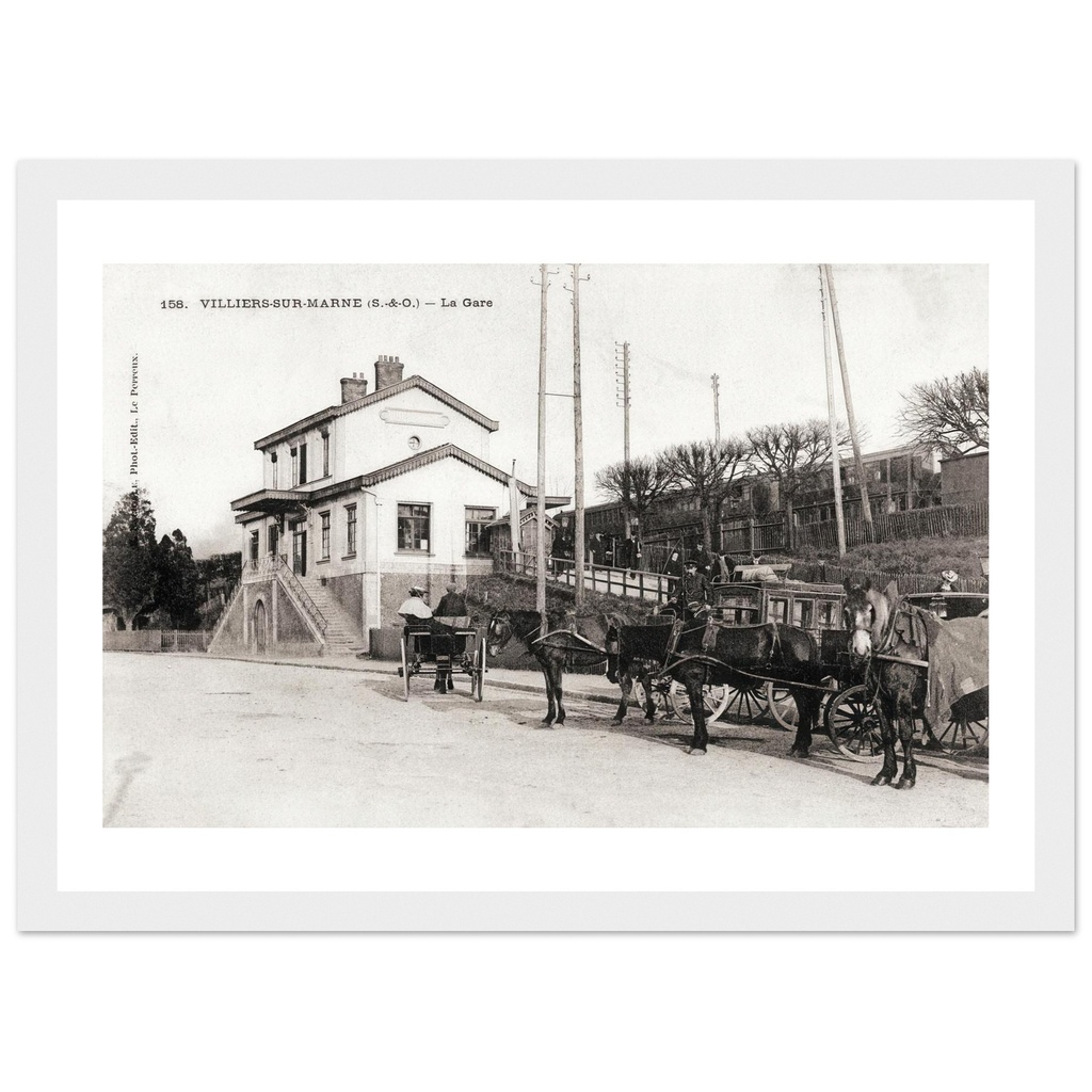 Villiers-sur-Marne (S-et-O) -La Gare