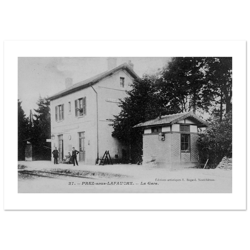 Prez-sous-Lafauche - La Gare
