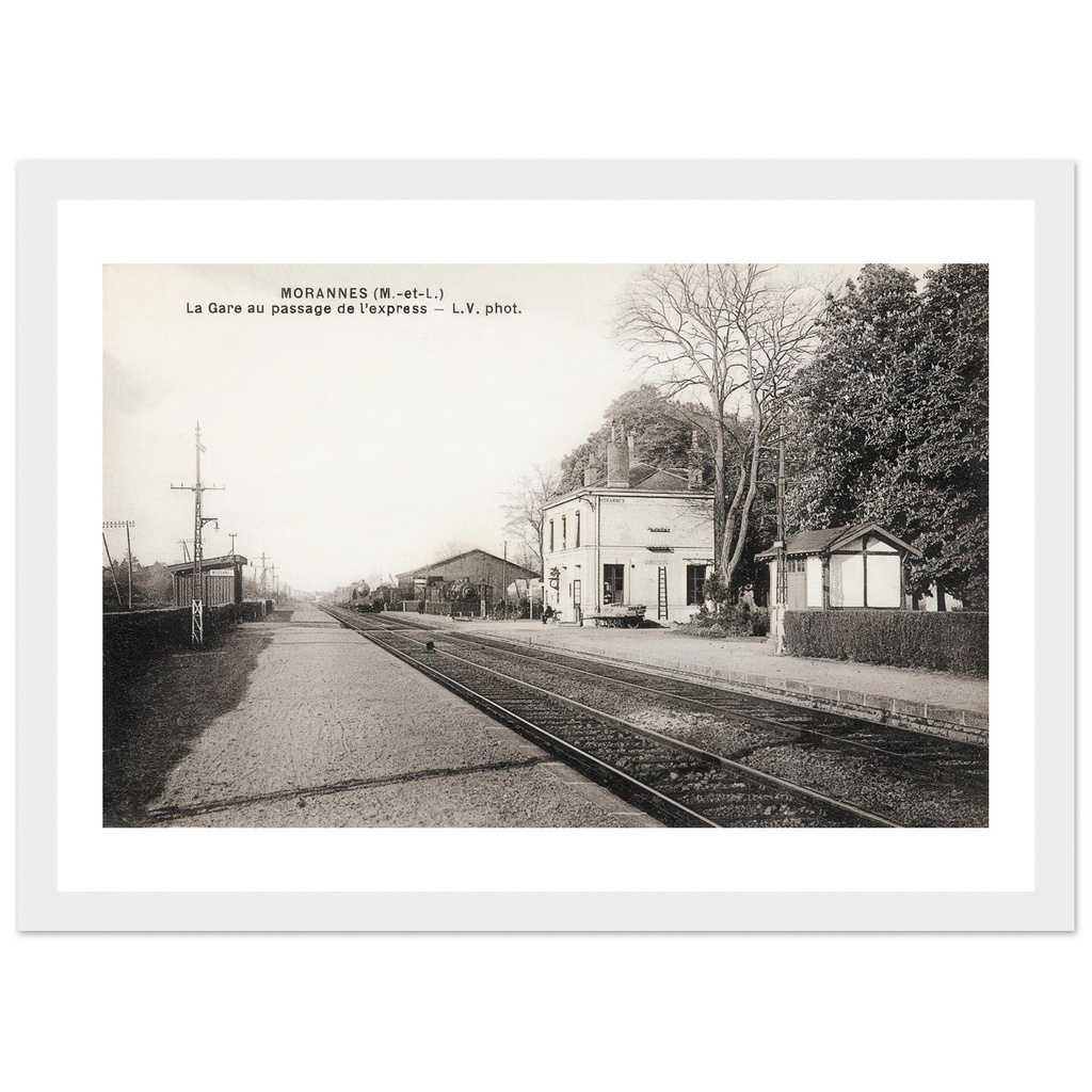 Morannes - La Gare du Passage de l'express