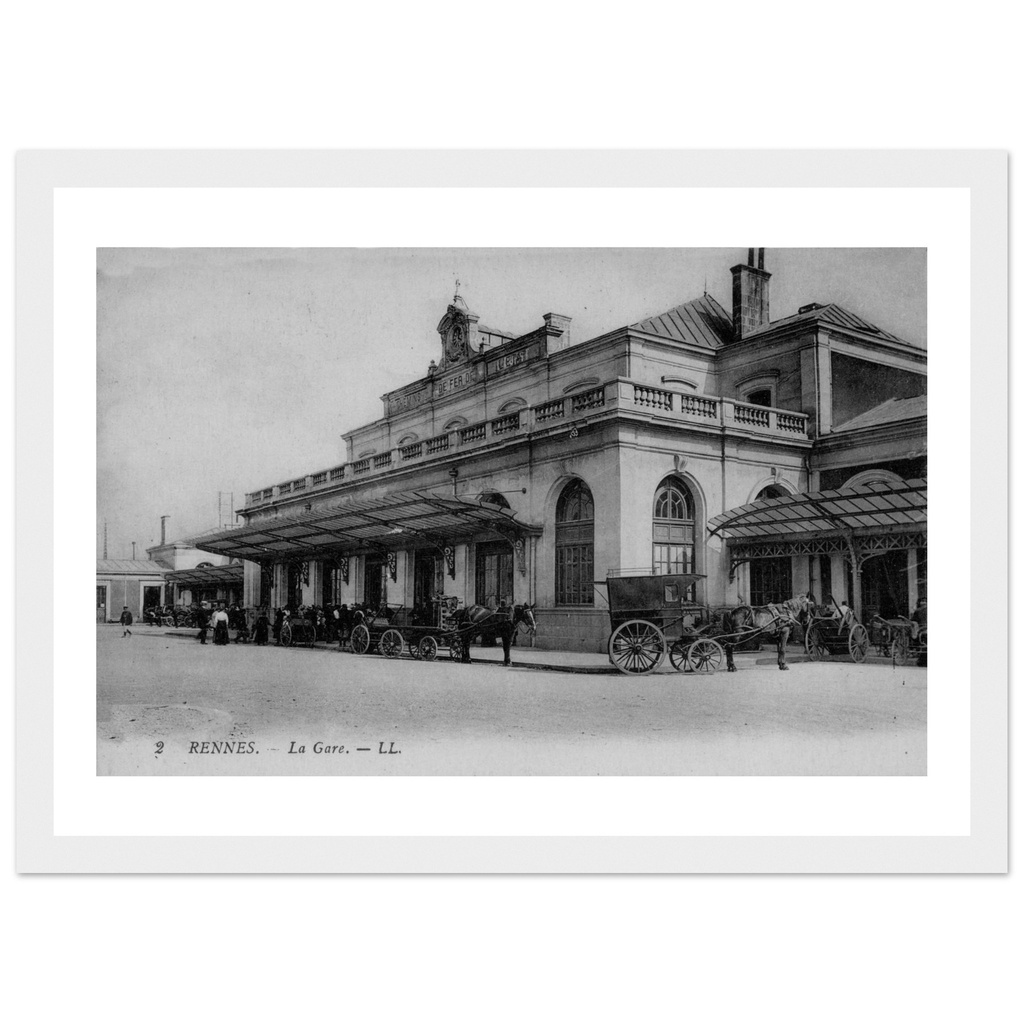Rennes - Haute Marne - Champagne Ardenne - La Gare depart