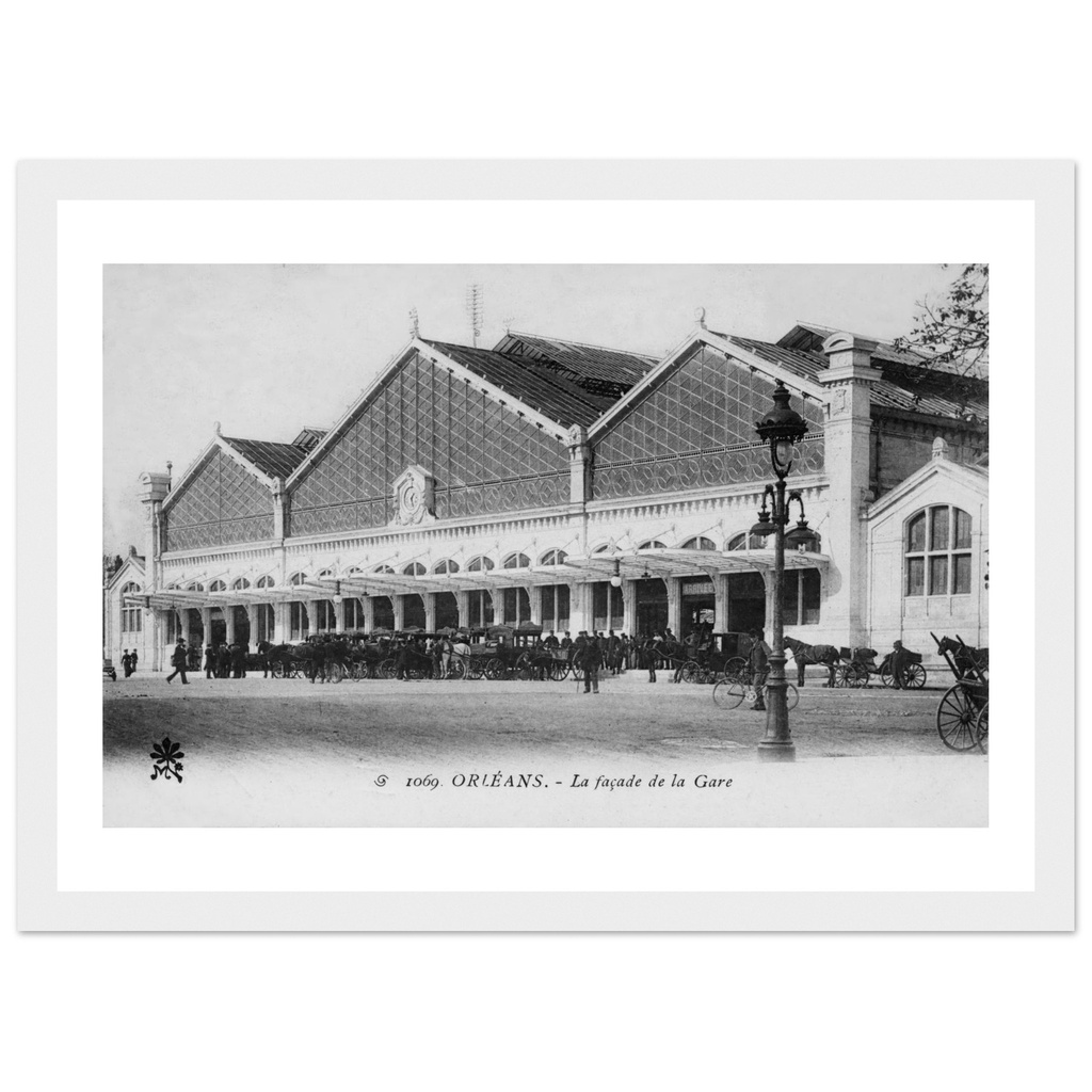 Orléans - la Gare et la place Albert 1er