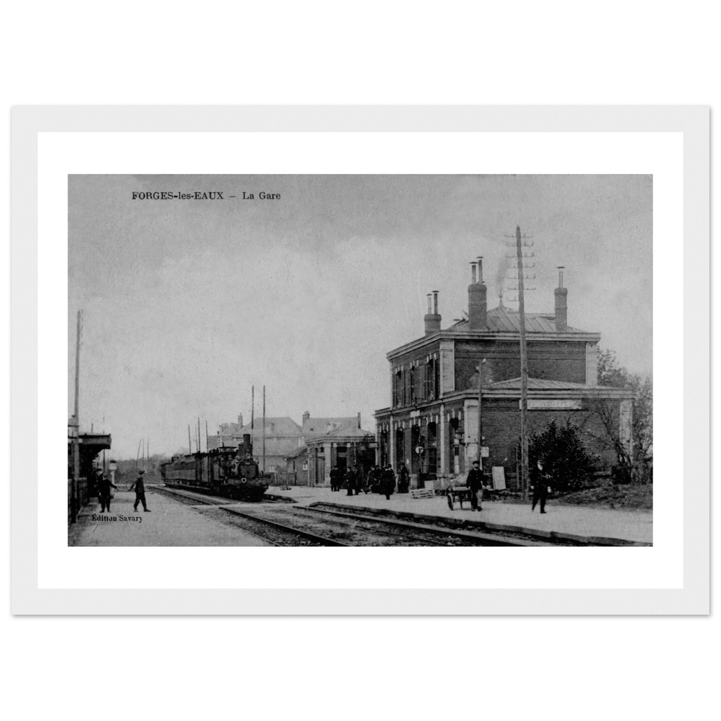 Forges-les-Eaux - Station Thermale - la gare