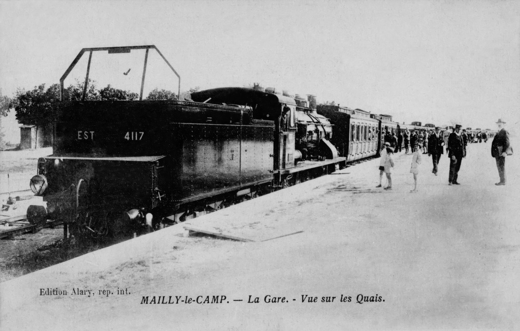 Mailly-le-Camp - La Gare