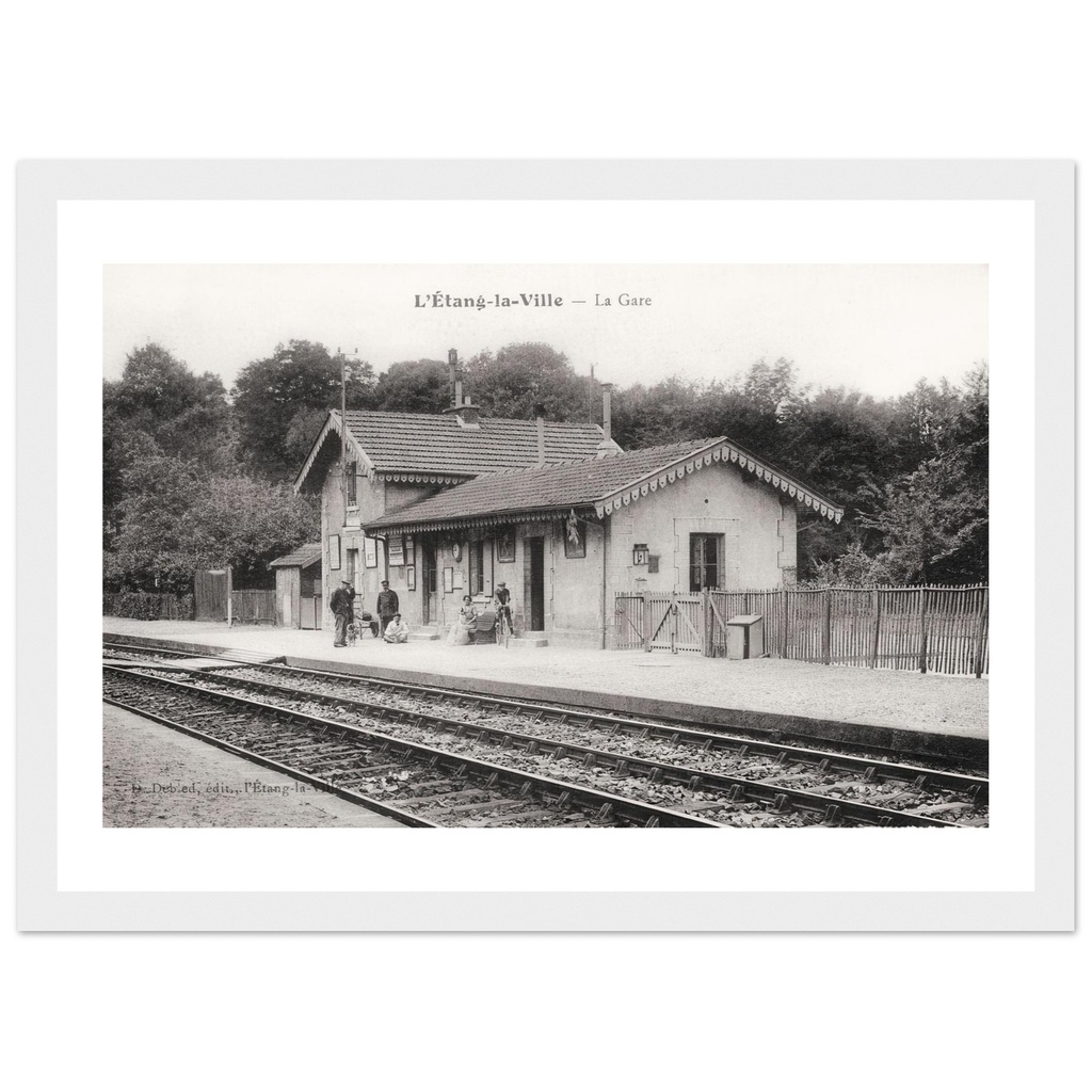 L'etang la ville - la gare