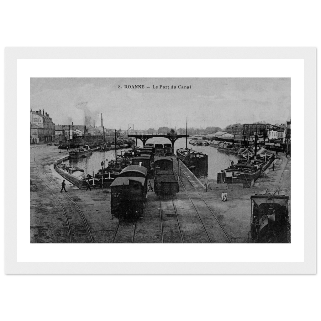 Roanne - Le Port du Canal