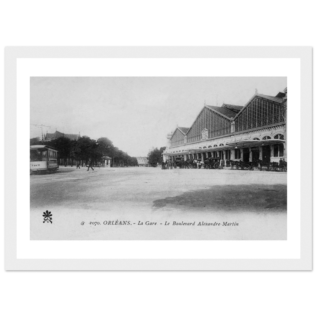 Orléans - la Gare et la place Albert 1er