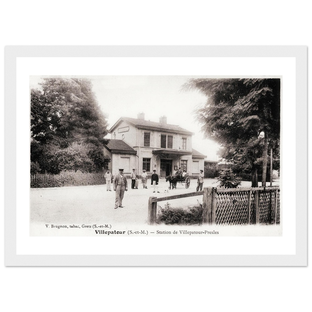 Villepatour (S-et-M) - Station de Villepatour-Presles