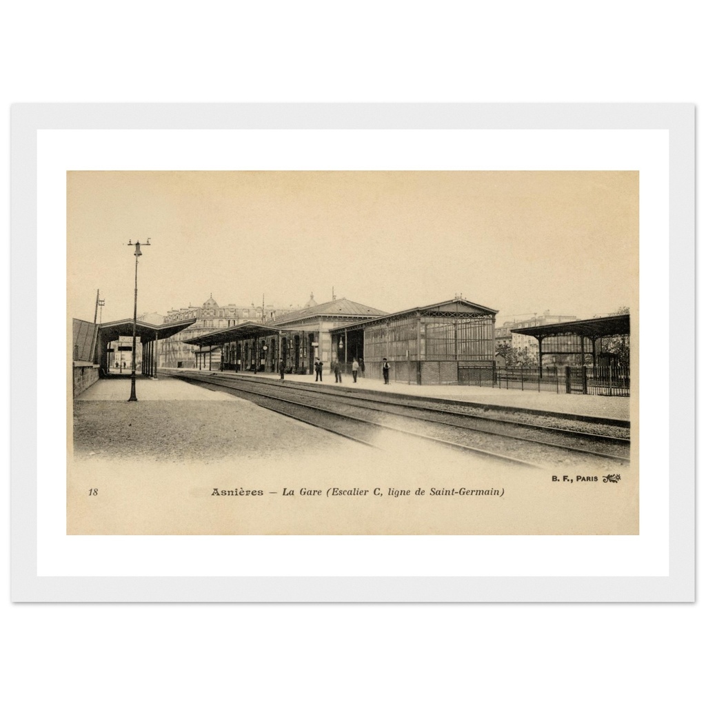 Asnieres -  la Gare