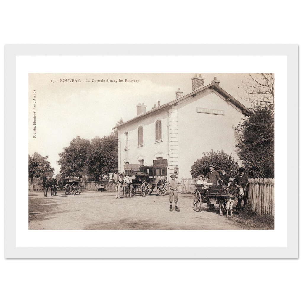 Rouvray - La Gare de Sincey-les-Rouvray