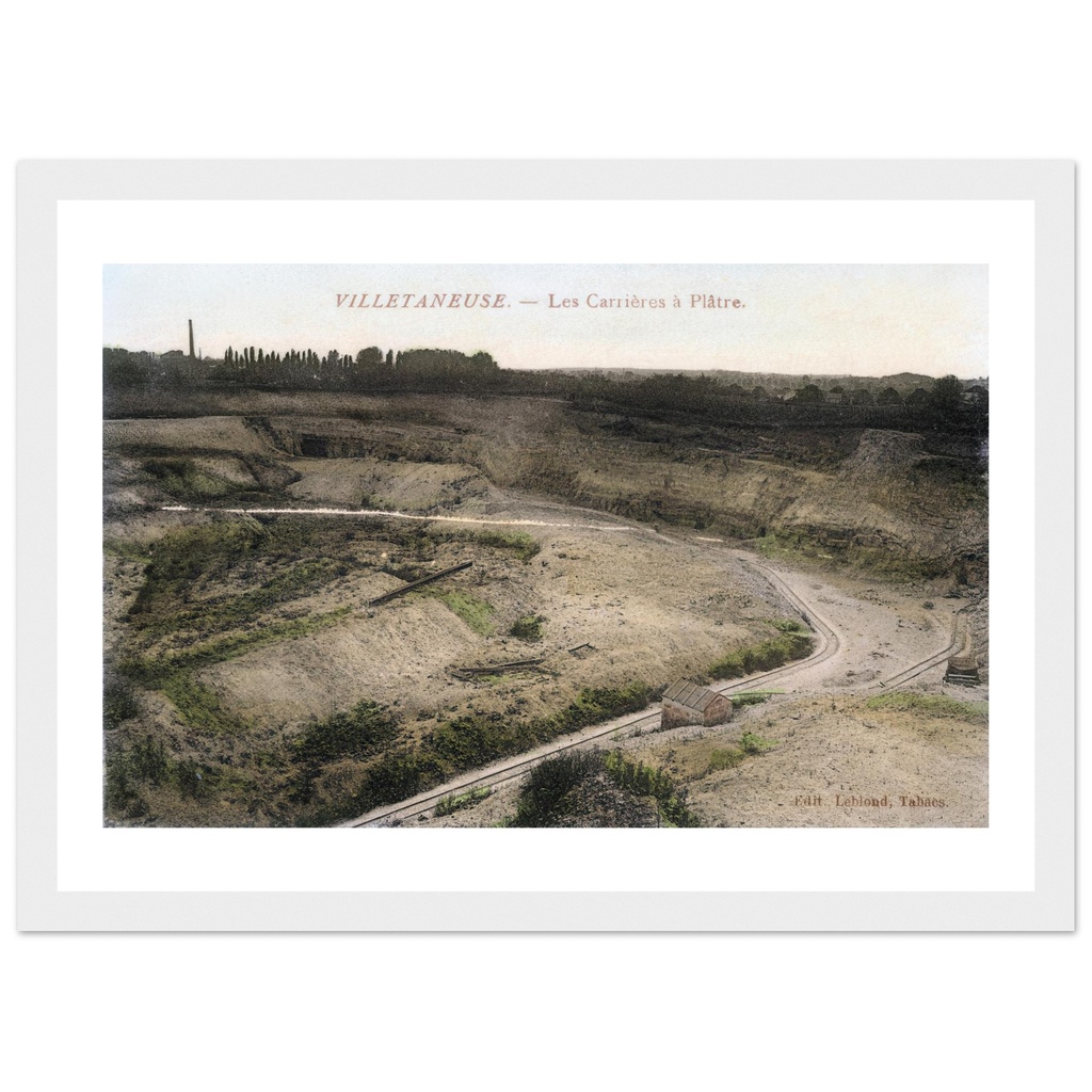 Villetaneuse - Les Carrieres à Platre