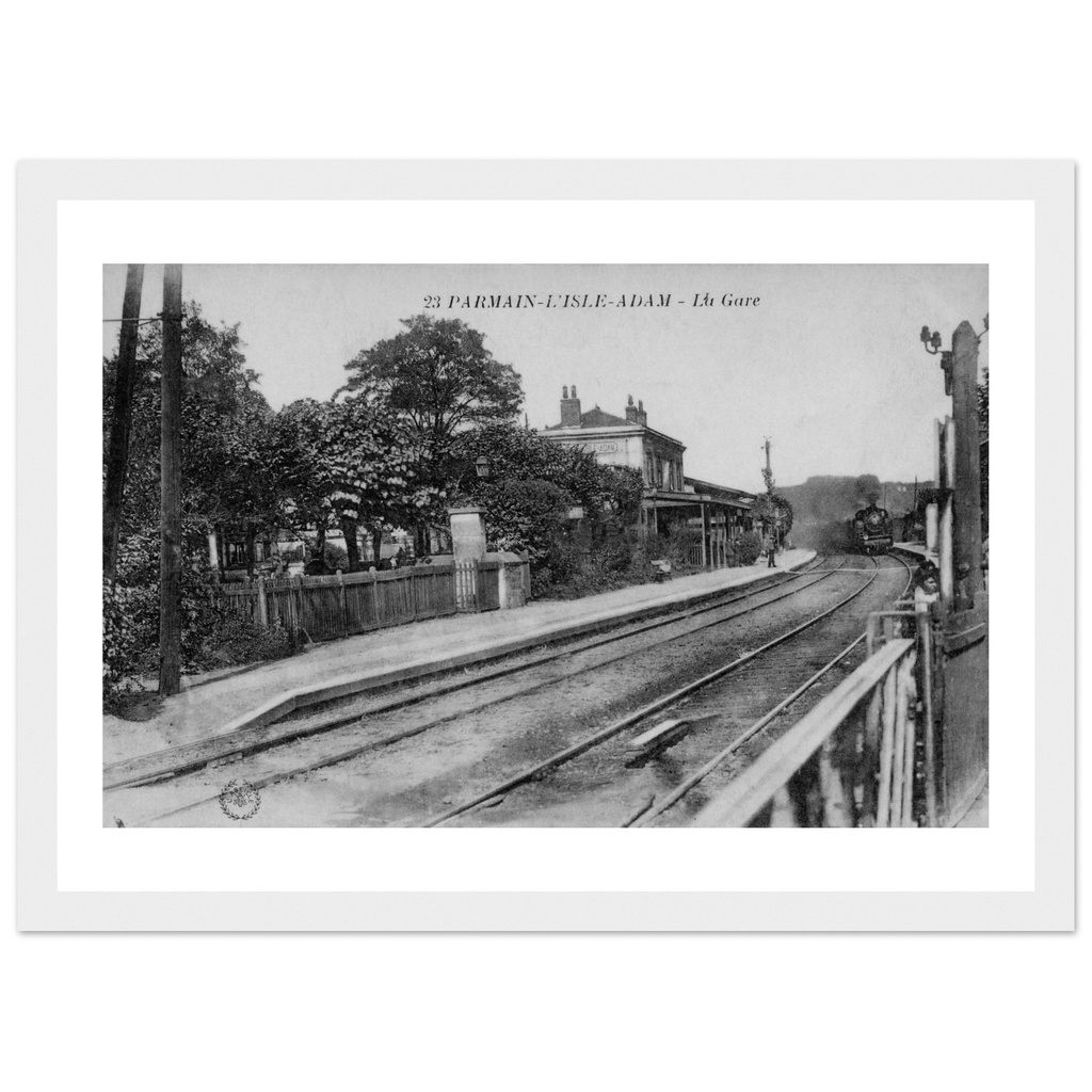 Parmain-L'Isly-Adam- La Gare