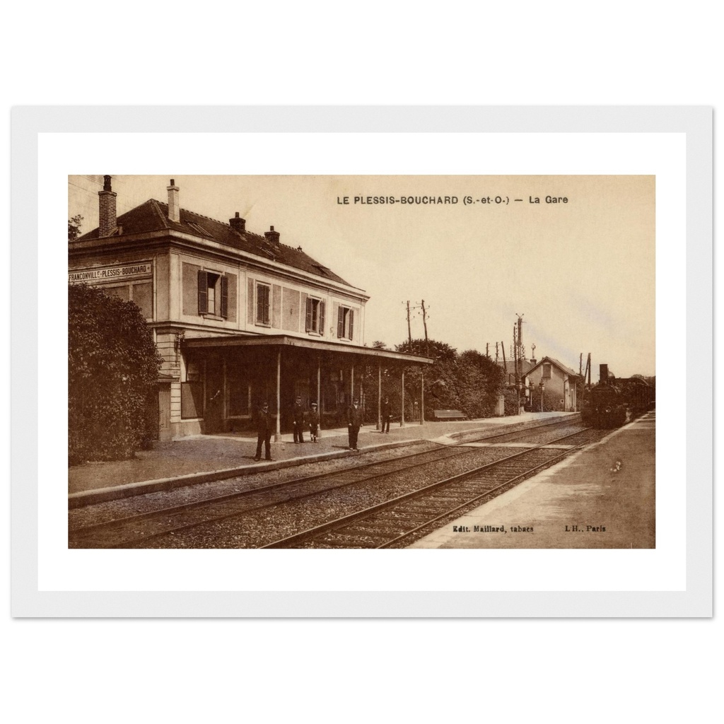 Le Plessis-Bouchard (S et O) -La Gare