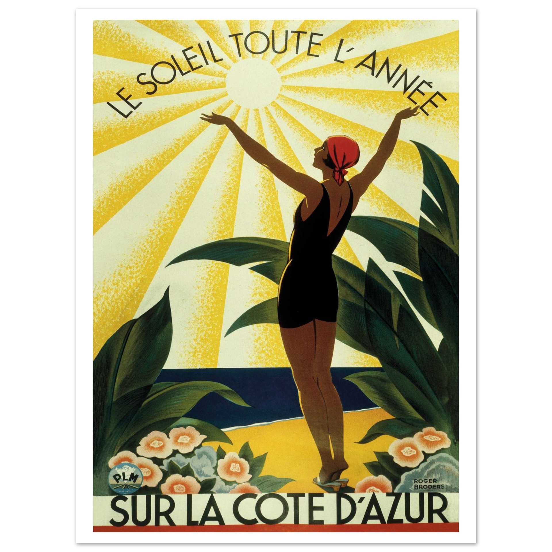 La côte d'Azur