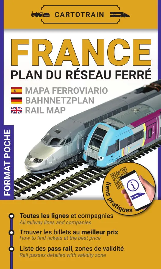 Cartotrain - Plan du réseau ferré