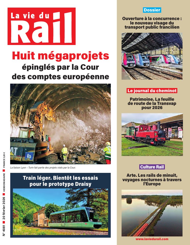 La Vie du Rail hebdo n°4081
