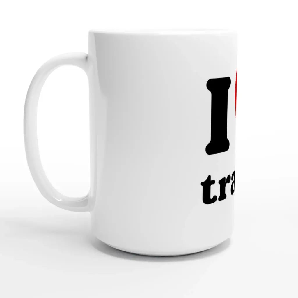 Mug "I Love Trains"