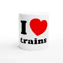 Mug "I Love Trains"