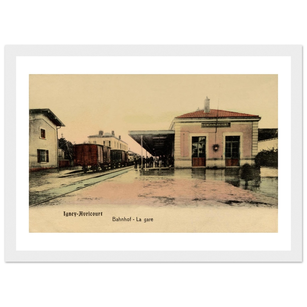 Igney Avricourt - Bahnhof - la Gare