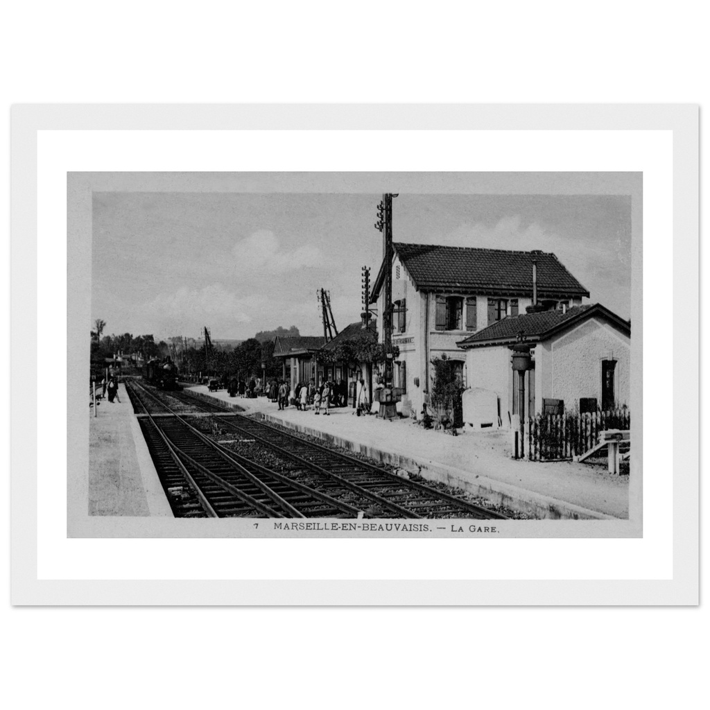 MARSEILLE-EN-BEAUVAISIS - La Gare
