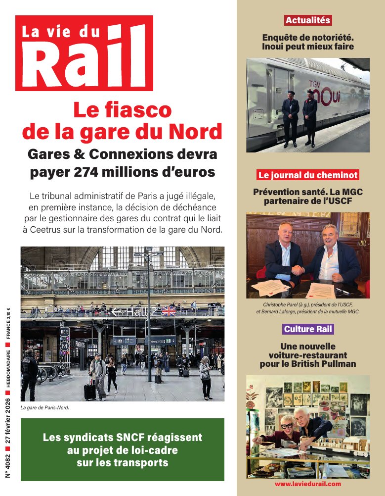 La Vie du Rail hebdo n°4082