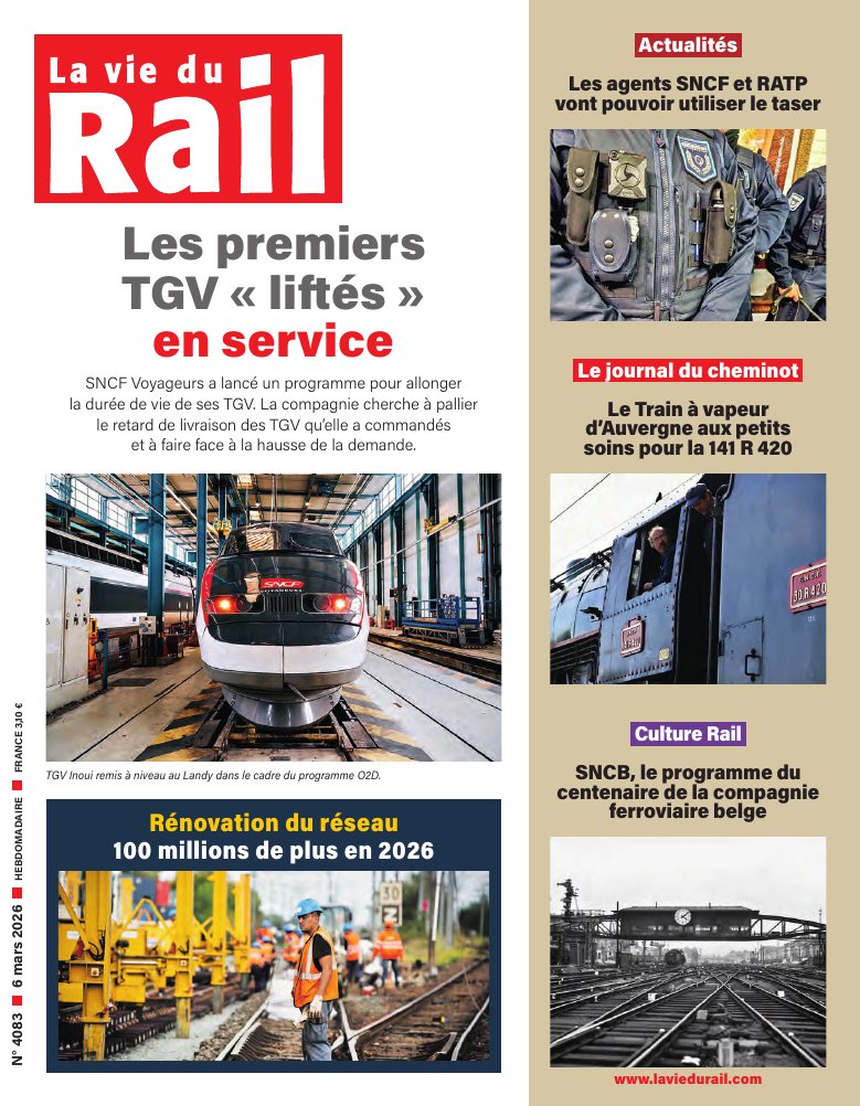 La Vie du Rail hebdo n°4083