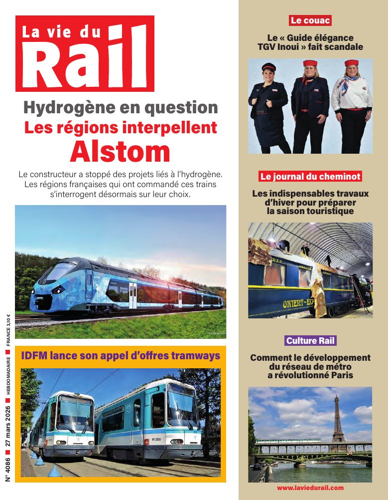 La Vie du Rail hebdo n°4086