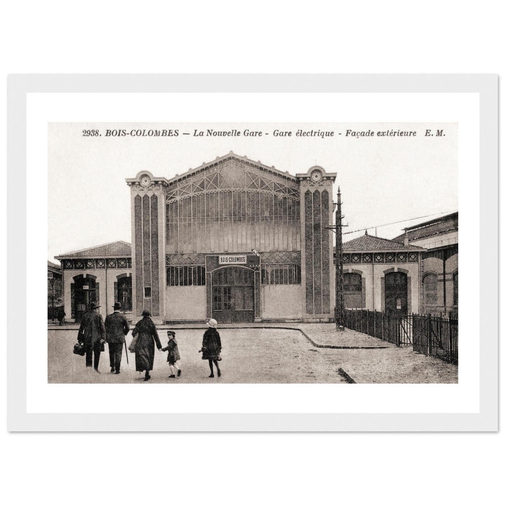 Bois Colombes - La nouvelle gare - Façade