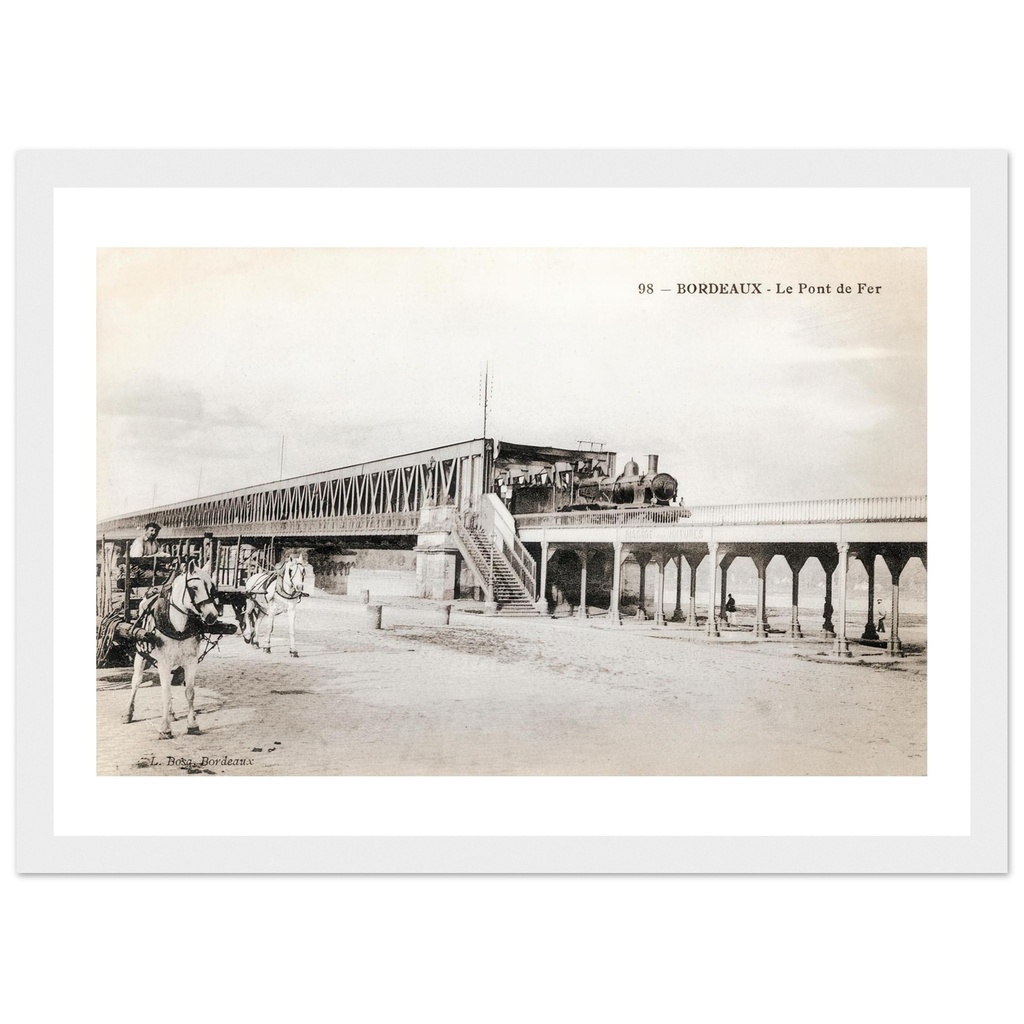 Bordeaux - Le Pont de fer