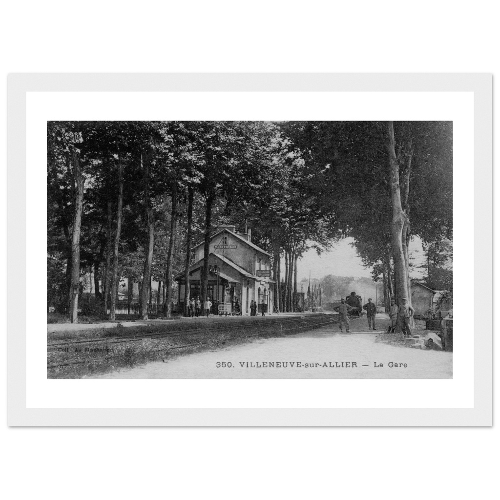 Villeneuve-sur-Allier - La Gare