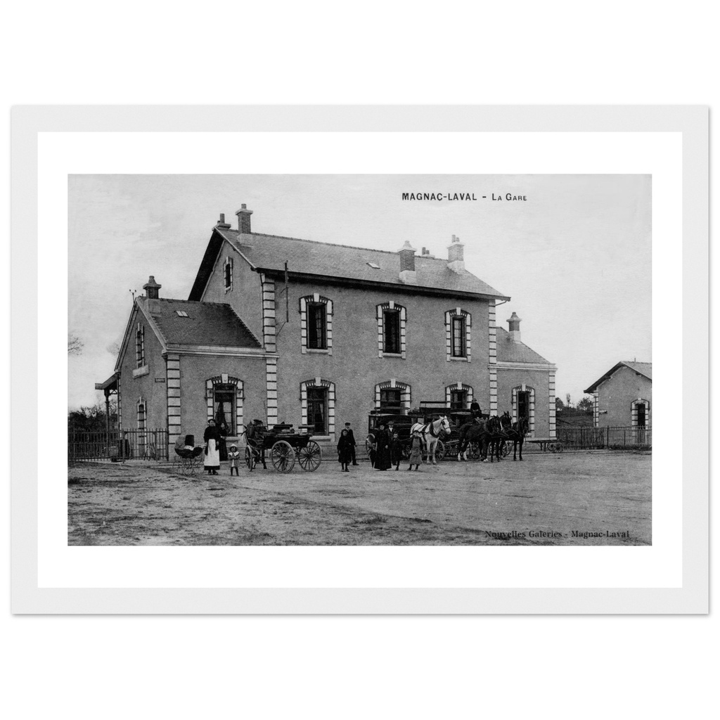 Magnac-Laval - La gare