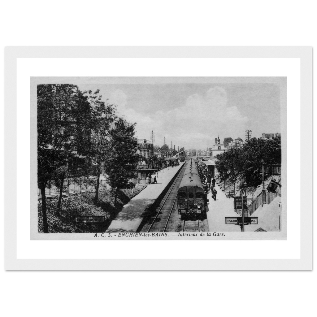 Enghien-les-Bains - Interieur de la Gare