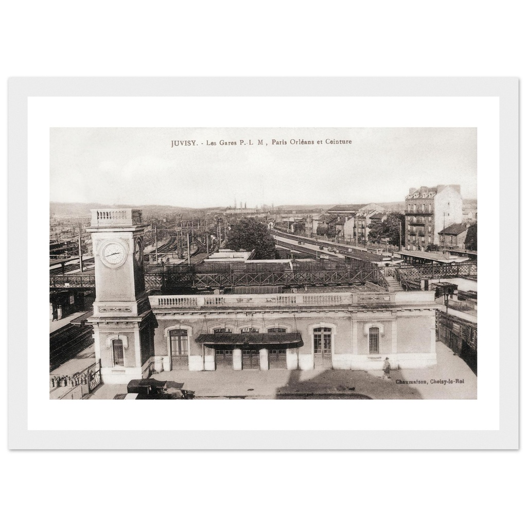 Juvisy -Les Gares P.L.M, Paris Orleans et Ceinture