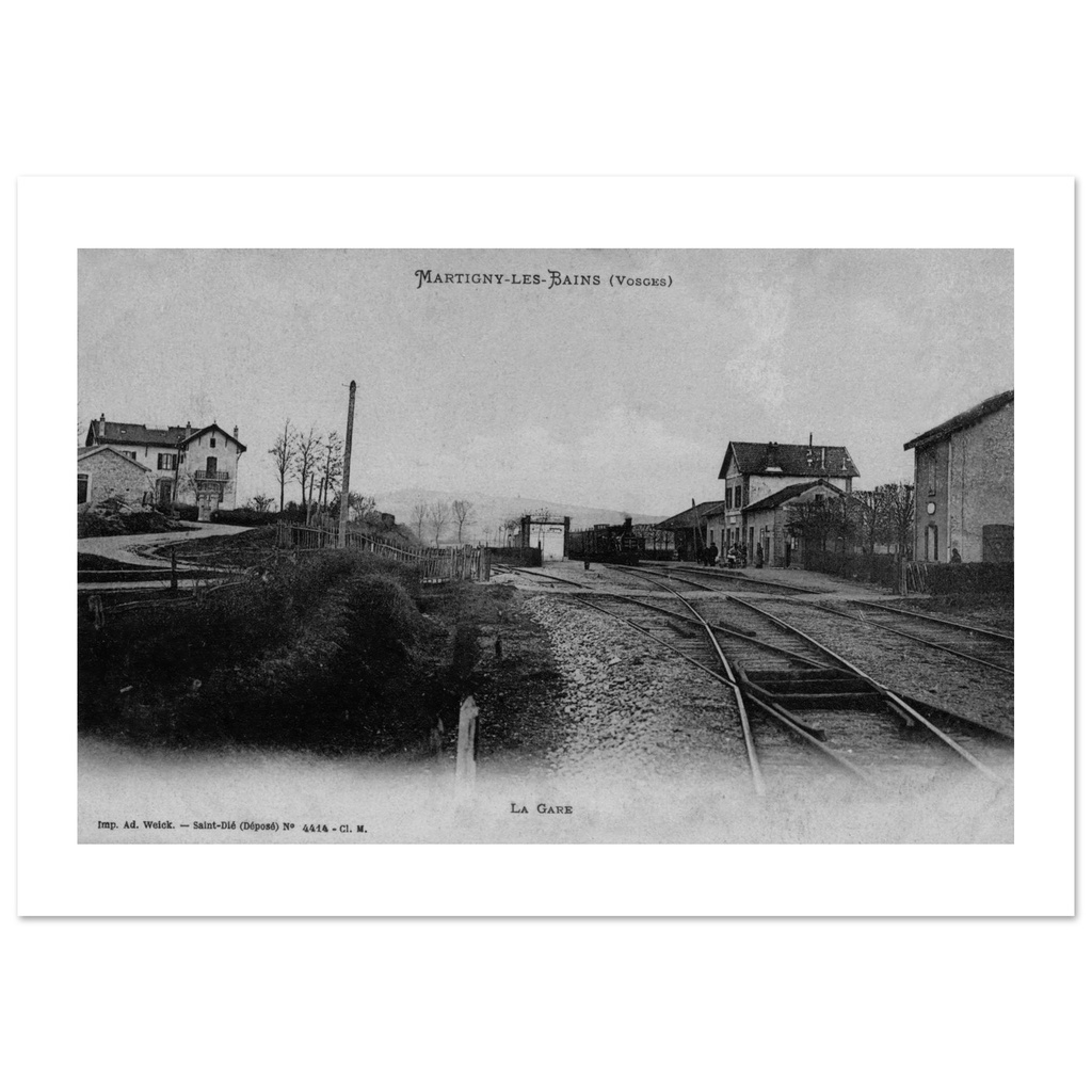 Martigny-lès-Bains - La Gare