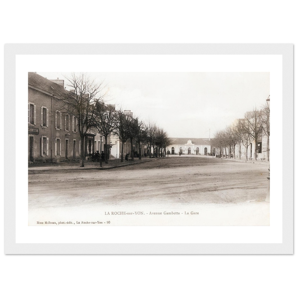 La Roche-sur-Yon - Avenue gambetta - la gare