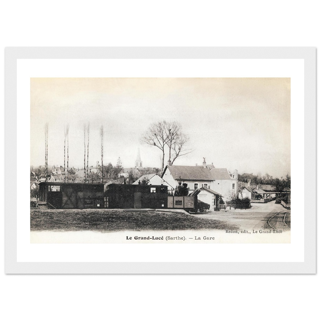 Le Grand-Luce (Sarthe) - La gare