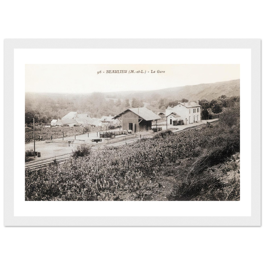 Beaulieu (Maine et Loire) - la Gare