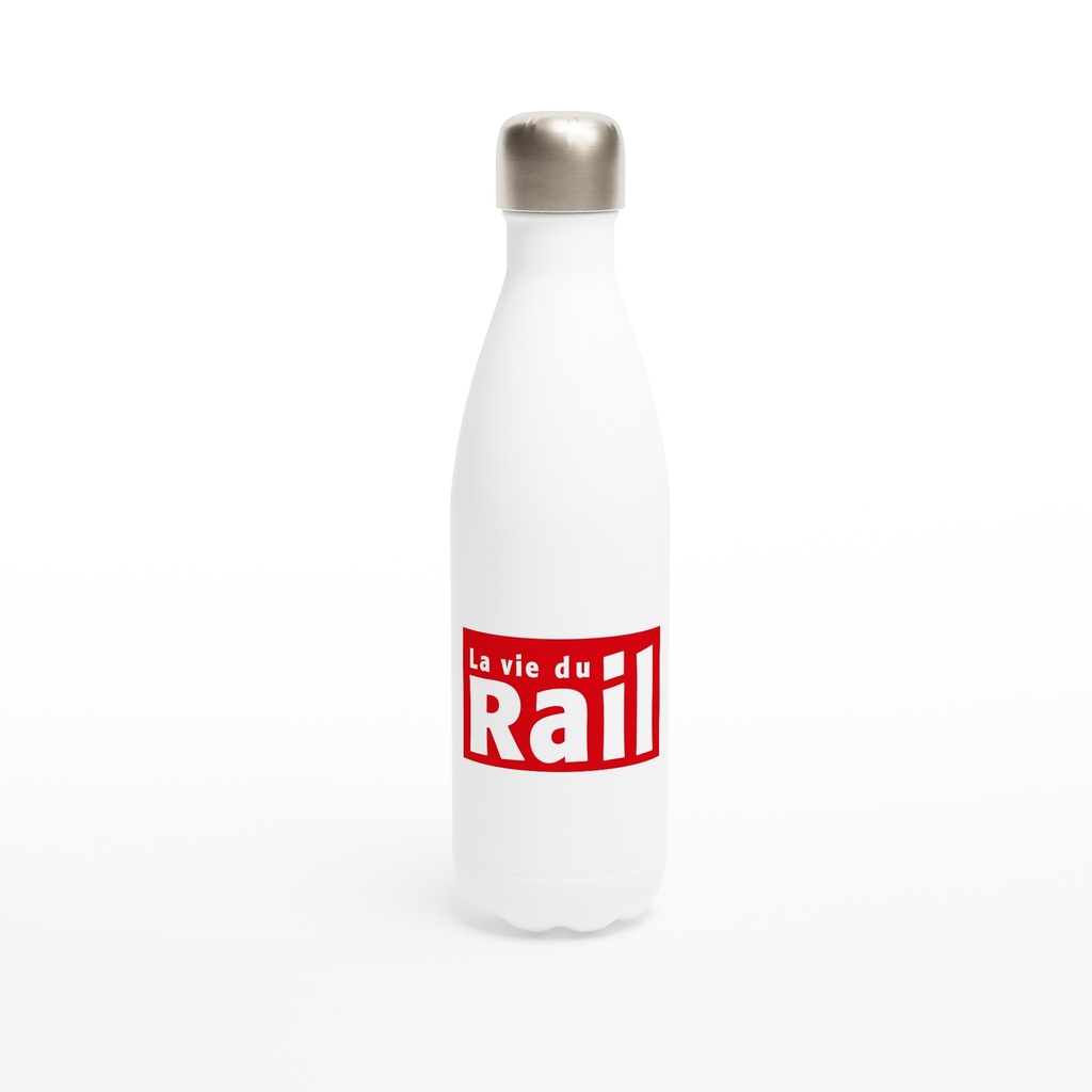 Bouteille Isotherme "La Vie du Rail" Élégante 500ml – Acier Inoxydable Double Paroi