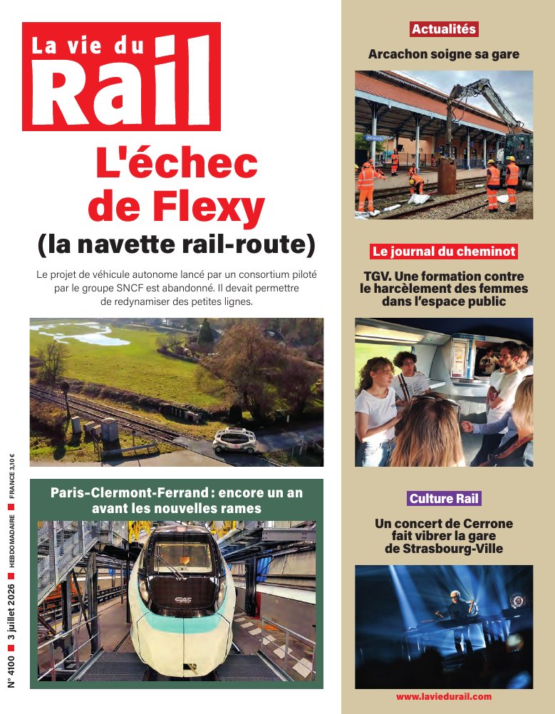 La Vie du Rail hebdo n°4100