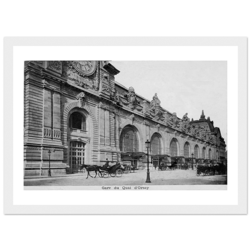 Interieur de la nouvelle gare d'Orleans, Quai d'Orsay
